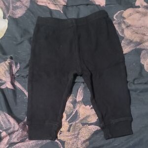 Kids Black Joggers